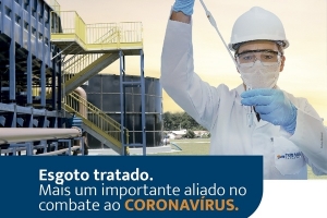 Campanha Esgoto x Covid - Tubarão Saneamento